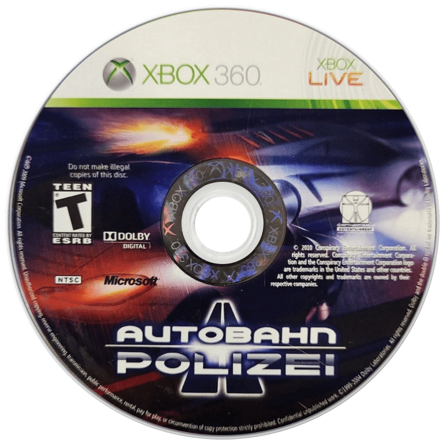 Autobahn Polizei media 2 for Xbox 360